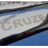 Накладки на пороги Chevrolet Cruze 4D/5D (2008-) бренд – Croni дополнительное фото – 4